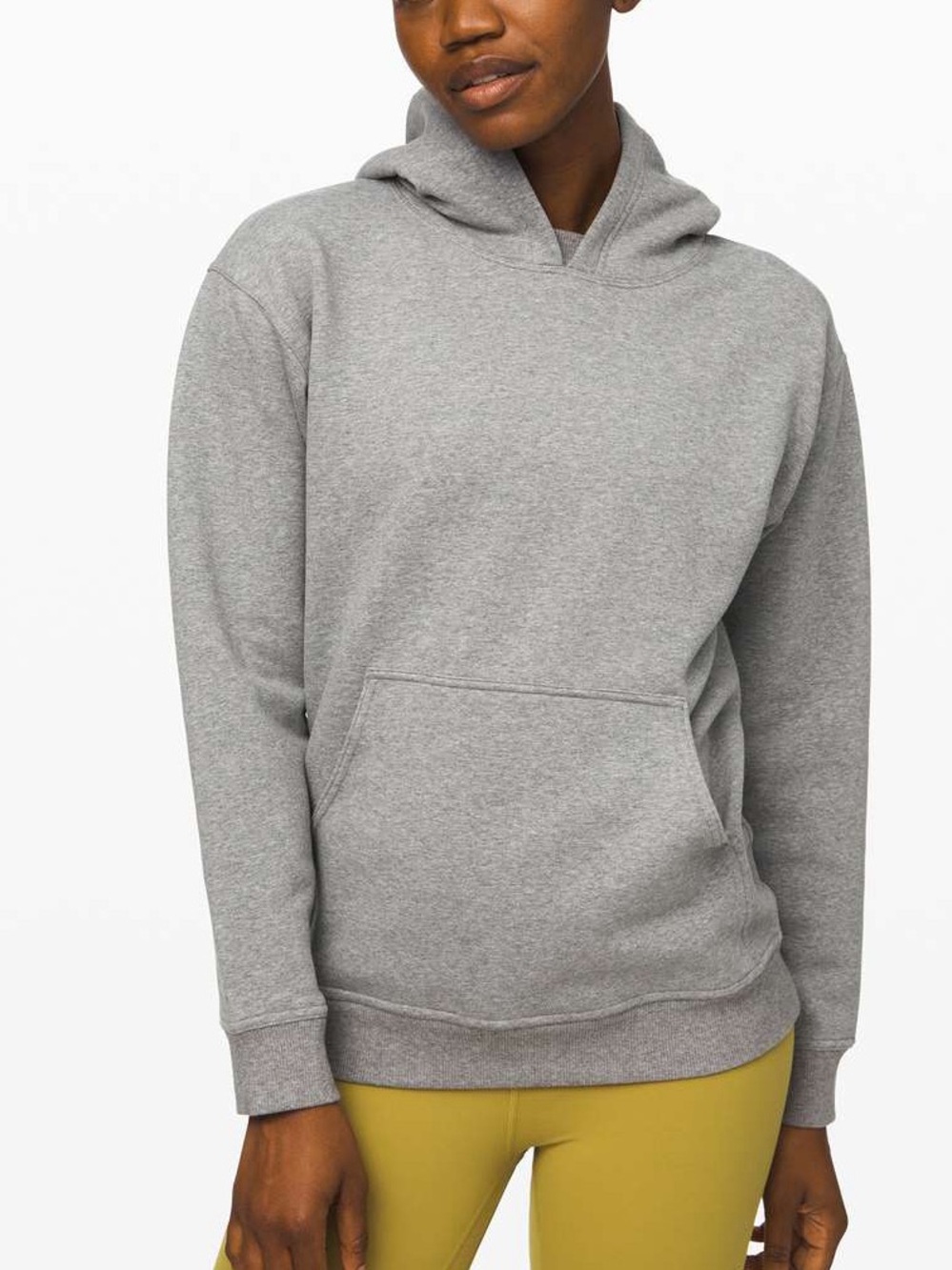 Lululemon women’s all yours hoodie heathered grey size 6
